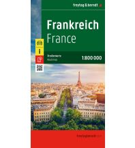 Straßenkarten Frankreich Frankreich, Straßenkarte 1:800.000, freytag & berndt KOMPASS freytag & berndt