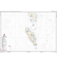Seekarten Nordatlantik Dänische Seekarte 83, Faroe Islands - Southern Part, Färöer Süd 1:100.000 Danish Hydrographic Office