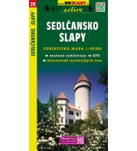 Wanderkarten Tschechien SHOCart WK 20 Tschechien - Sedlcansko Slapy 1:50.000 Shocart