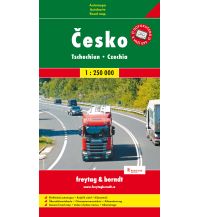 Tschechien (Autokarte 1:250.000, Hardcover) freytag & berndt Praha