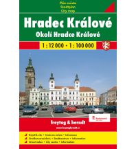 Stadtpläne f&b Prag Stadtplan - Hradec Kralove Königgräz 1:12.000 Shocart