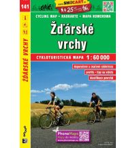 Radkarten Tschechien SHOcart 141, Zdarske vrchy 1:60.000 Shocart