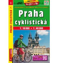 Radkarten Tschechien SHOcart Radkarte Tschechien, Praha cyklisticka 1:40.000/1:16.000 Shocart