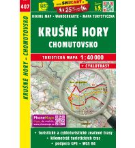 Wanderkarten Tschechien SHOCart 407, Krusne Hory 1:40.000 Shocart