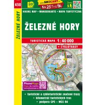 Wanderkarten Tschechien SHOCart 430, Zelezne Hory 1:40.000 Shocart