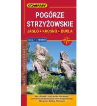 Wanderkarten Compass Mapa Turystyczna Polen - Pogorze Strzyzowskie 1:50.000 Compass Polska