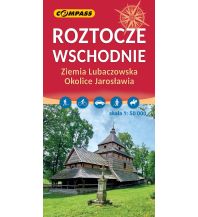 Wanderkarten Polen Compass Polen Mapa turystyczna Roztocze Wschodnie, Ziemia Lubaczowska, okolice Jarosławia 1:50.000 Compass Polska