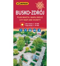 Wanderkarten Polen Compass Polen Mapa turystyczna Busko-Zdrój i okolice 1:75.000 Compass Polska