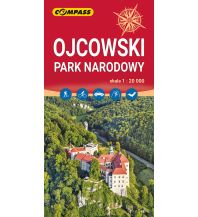 Wanderkarten Polen Compass Polen Mapa turystyczna Ojcowski Park Narodowy 1:20.000 Compass Polska