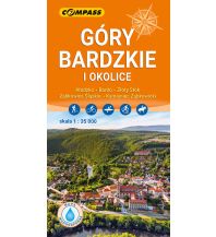 Wanderkarten Polen Compass Polen Mapa turystyczna Góry Bardzkie i okolice 1:35.000 Compass Polska