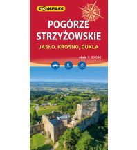 Wanderkarten Polen Compass Polen Mapa turystyczna Pogórze Strzyżowskie 1:50.000 Compass Polska