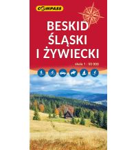 Wanderkarten Polen Compass Polen Mapa turystyczna Beskid Śląski i Żywiecki 1:50.000 Compass Polska