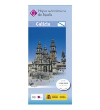 Straßenkarten CNIG Provinzkarte Spanien - Galicia Galicien 1:250.000 CNIG