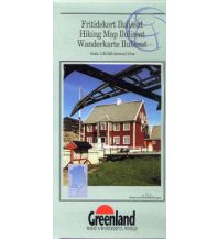 Wanderkarten Dänemark + Färöer Greenland Hiking Map 12b, Ilulissat 1:20.000 Udvalget for Vandreturisme i Grønland