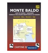 Wanderkarten Italien Zanetti WAK 25 Italien - Monte Baldo 1:30.000 Zanetti