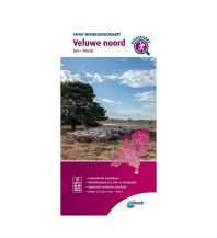 Hiking Maps Europe ANWB Wandelregiokaart Veluwe Noord 1:33.333 ANWB