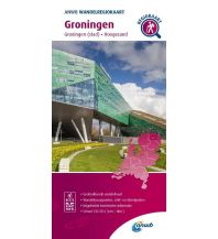 Hiking Maps Europe ANWB Wandelregiokaart Groningen 1:33.333 ANWB
