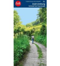 Radkarten Niederlande Falk wandel- en fietskaart Z2, Zuid-Limburg 1:25.000 Falk Nederland