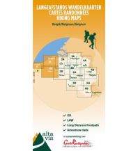 Cycling Maps Westflandern, Pas-de-Calais 1:85.000 Alta via 