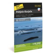 Kanusport Calazo Retkeilykartat Finnland - Pohjois, Karjala 1:25.000 Calazo 