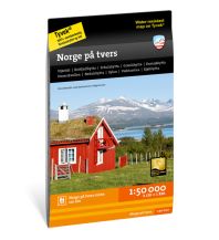 Hiking Maps Calazo WK Norwegen - Norge pa tvers 1:50.000 Calazo 