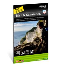 Wanderkarten Skandinavien Calazo Inselkarte Møn & Camønoen 1:25.000 Calazo 