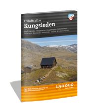 Weitwandern Calazo Wanderkarten-Atlas Friluftsatlas Kungsleden 1:50.000 Calazo 
