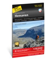 Hiking Maps Scandinavia Calazo Högalpin karta Hemavan 1:25.000 Calazo 