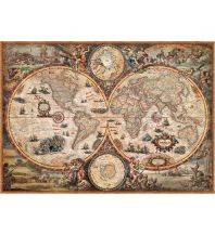 Weltkarten Hemisphären Weltkarte im Vintage Stil Ray & Co.