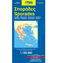 Road Maps Orama Regionalkarte 073 - Sporades Sporaden 1:180.000 Orama Editions