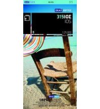 Straßenkarten Griechenland Terrain Map - Ios 1:25.000 Terrain Maps