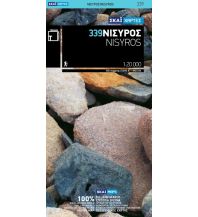 Straßenkarten Griechenland Terrain Map 339, Nísyros 1:20.000 Terrain Maps