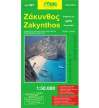 Straßenkarten Orama Straßenkarte - Zakynthos 1:50.000 Orama Editions