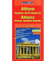 Stadtpläne Road Editions Stadtplan - Athen / Piräus / Südliche Vororte 1:12.000 Road Editions