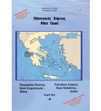 Seekarten Griechenland Eagle Ray Pilot Chart 8 - Patraikos Gulf - Kefallonia - Ithaki 1:133.000 Eagle Ray Publications