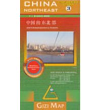 Straßenkarten China Northeast, Regional Geographical Map Gizi Map
