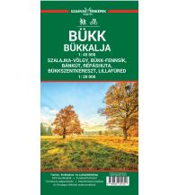 Wanderkarten Ungarn Szarvas Rad- und Wanderkarte Bükk 1:40.000 Szarvas Térképek