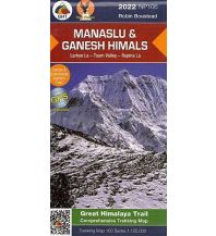 Hiking Maps Himalaya Nepa Map NP106 Nepal - Manaslu & Ganesh Himals 1:125.000 Himalayan MapHouse
