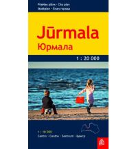City Maps Jana Seta City Map - Jurmala 1:20.000 Jana Seta