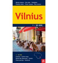 Stadtpläne Jana Seta City Map - Vilnius 1:30.000 Jana Seta