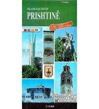 City Maps Trimaks Stadtplan - Pristina 1:9.000 Trimaks 