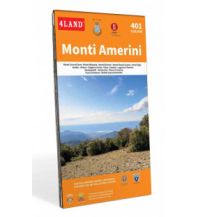 Wanderkarten Italien 4Land-Karte 401, Monti Amerini 1:25.000 4Land