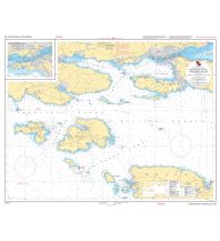 Seekarten Kroatien und Adria Kroatische Seekarte 46 - Drvenicki kanal i Trogirski zaljev 1:25.000 Hrvatski Hidrografski Institut