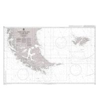 Nautical Charts Admiralty Chart No. 539, Puerto Santa Cruz to Cabo Pilar incl. Falkland Islands The UK Hydrographic Office