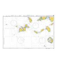 Nautical Charts British Admiralty Seekarte 1037 - Nisos Falkonera to Nisos Ios 1:150.000 The UK Hydrographic Office