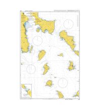 Nautical Charts British Admiralty Seekarte 1038 - Steno Sifnou to Steno Kafirea 1:150.000 The UK Hydrographic Office
