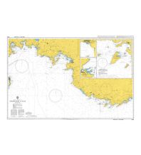 Nautical Charts British Admiralty Seekarte 1054 - Marmaris to Kas 1:150.000 The UK Hydrographic Office