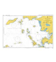Nautical Charts British Admiralty Seekarte 1056 - Nisos Kalimnos to Nisos Ikaria including Gulluk Korfezi 1:150.000 The UK Hydrographic Office