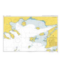 Nautical Charts British Admiralty Seekarte 1086 - Edremit Korfezi to Strymonikos Kolpos 1:300.000 The UK Hydrographic Office
