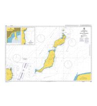 Seekarten British Admiralty Seekarte 1862 - Islas Canarias, Lanzarote to cabo Bojador 1:350.000 The UK Hydrographic Office